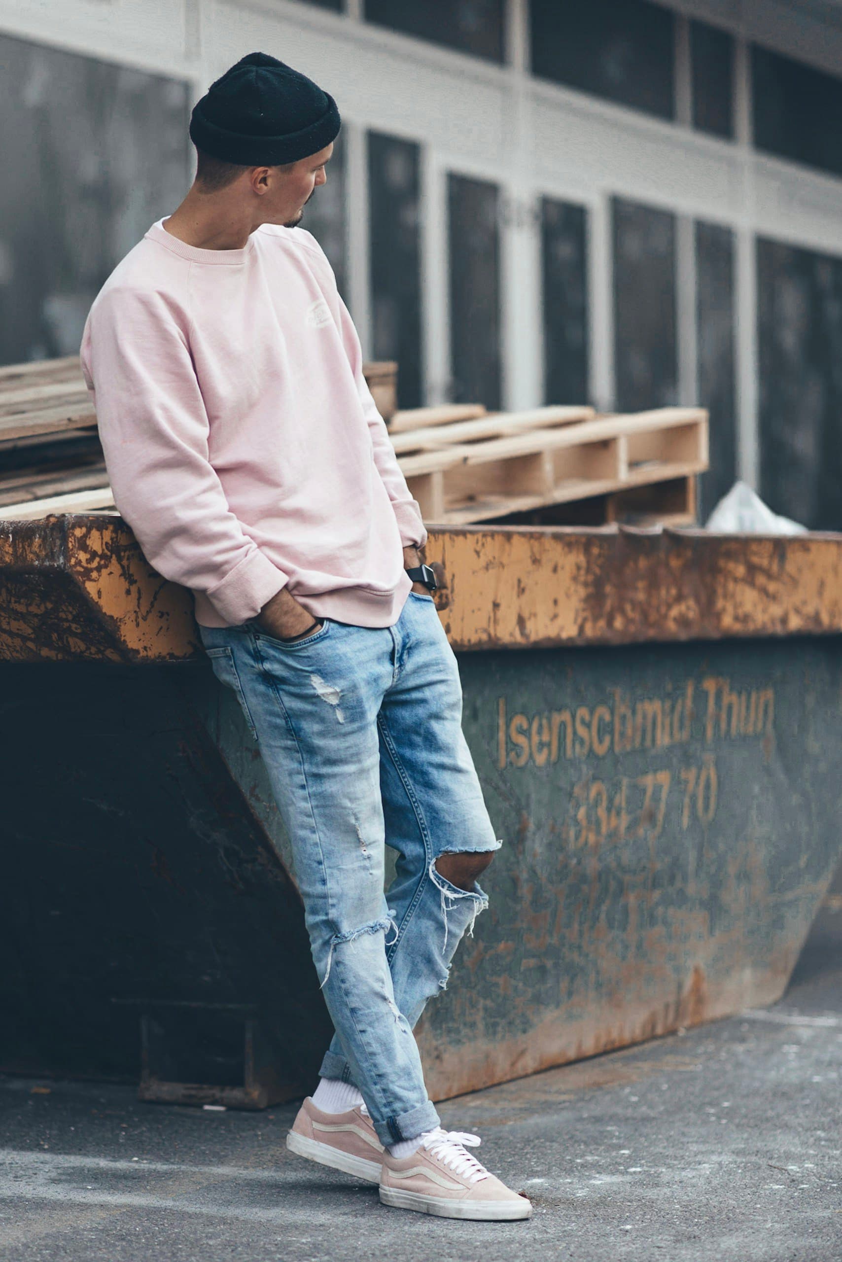 Man sitting